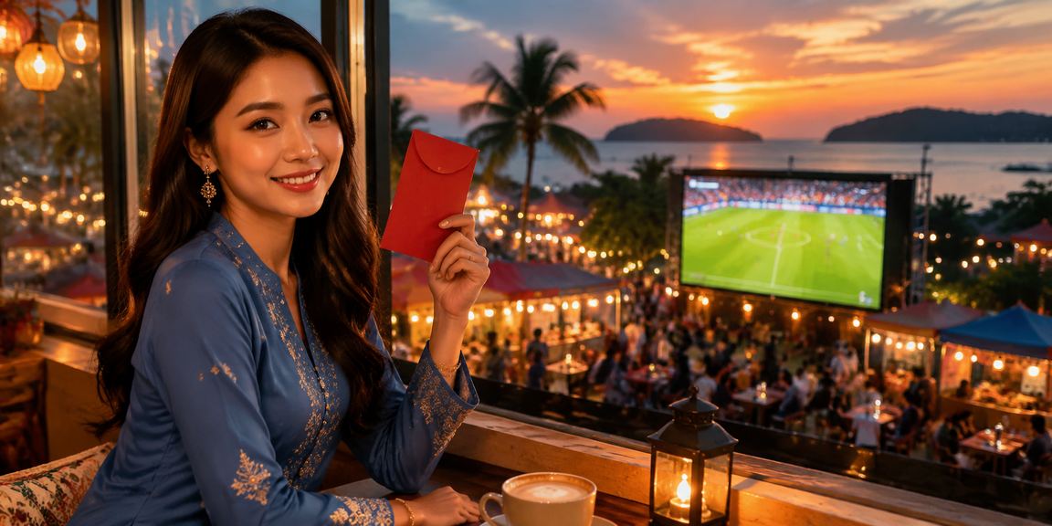 Peminat bola sepak Malaysia menonton perlawanan dan membuat taruhan